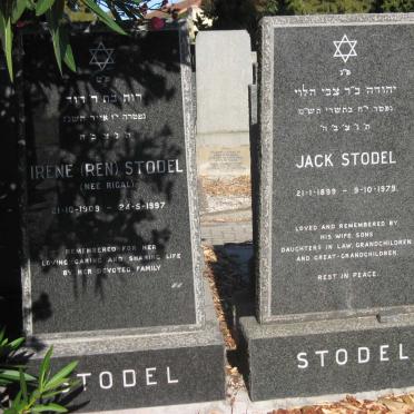 STODEL Jack 1899-1979 &amp; Irene RIGAL 1909-1997