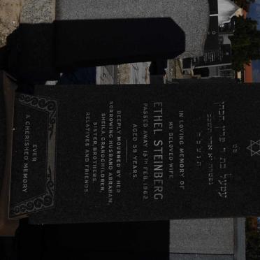 STEINBERG Ethel -1962