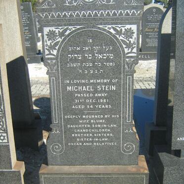 STEIN Michael -1961