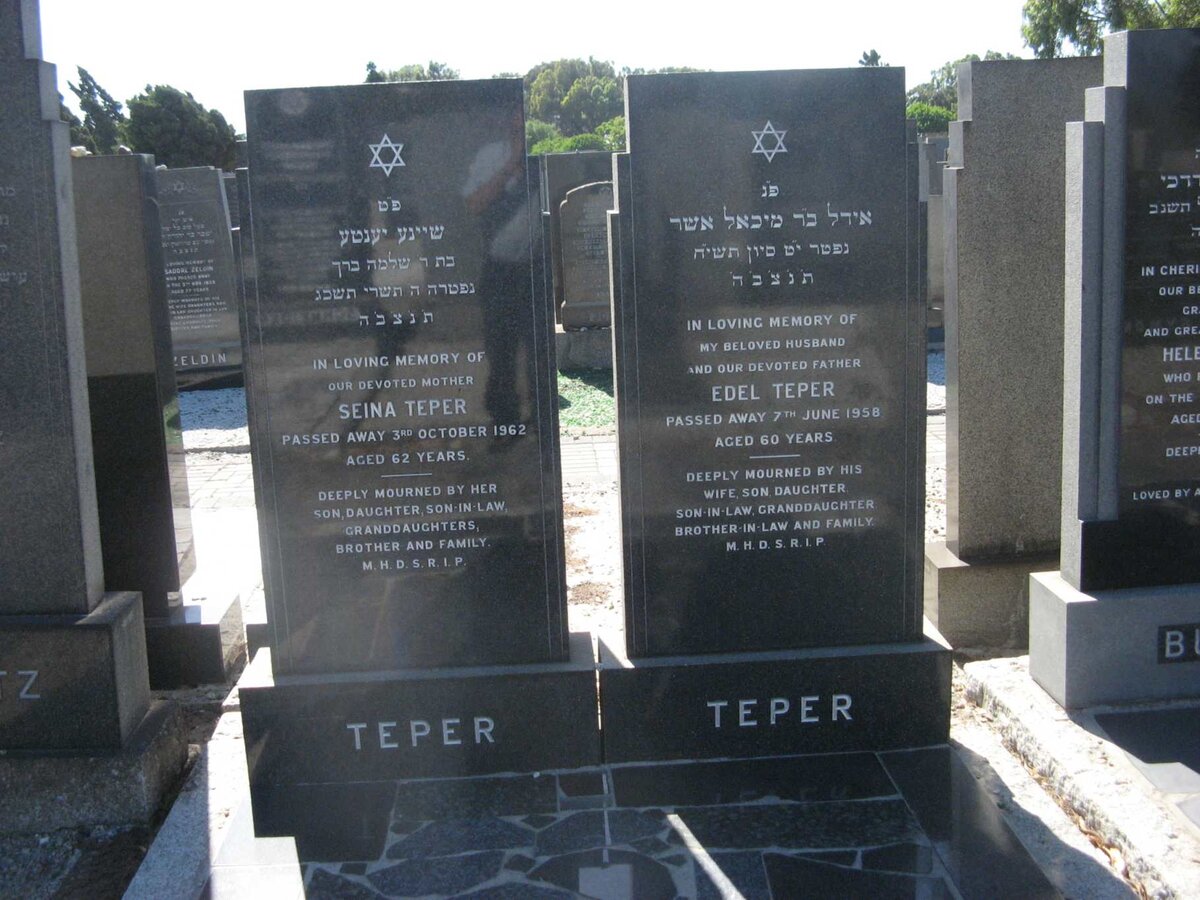 TEPER Edel -1958 &amp; Seina -1962