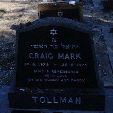 TOLLMAN Craig Mark 1975-1975
