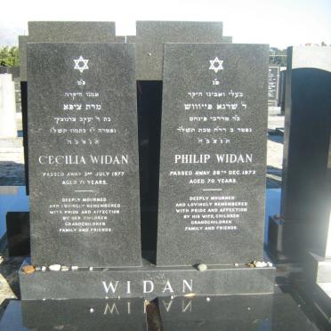 WIDAN Philip -1973 &amp; Cecilia -1977