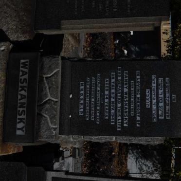 WASKANSKY Fanny -1946