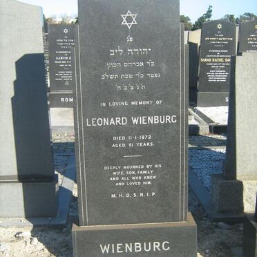 WIENBURG Leonard -1972