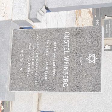 WEINBERG Gustel nee WASSERSTEIN 1913-1989