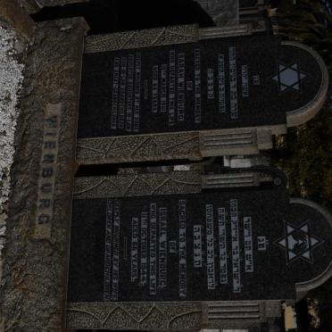 WIENBURG Israel -1944 &amp; Sarah -1961