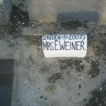 WEINER E. -2007