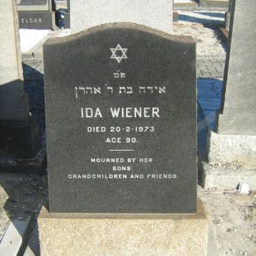WIENER Ida -1973