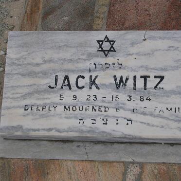 WITZ Jack 1923-1984
