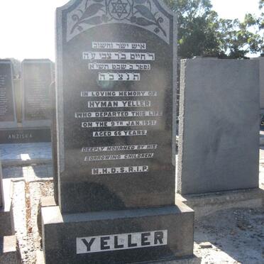YELLER Hyman -1951