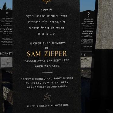 ZIEPER Sam -1972
