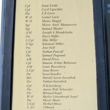Roll of Honour - Side 4 WW2