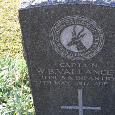 VALLANCEY W.B. -1917