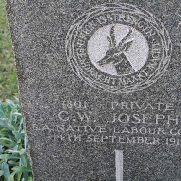JOSEPH C.W. -1919