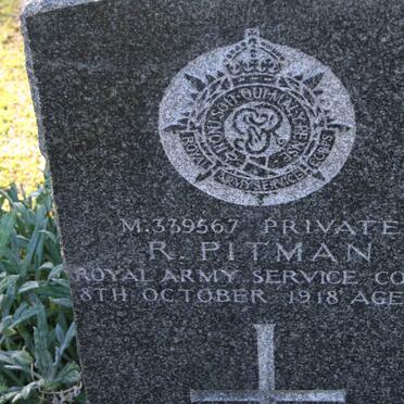 PITMAN R. -1918