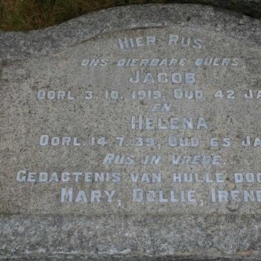 ? Jacob -1919 &amp; Helena -1939