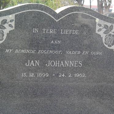 ? Jan Johannes 1899-1962