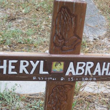 ABRAHAMS Cheryl 1961-2008
