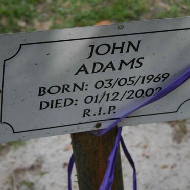 ADAMS John 1969-2002