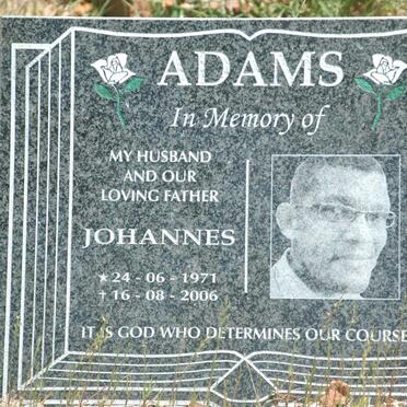 ADAMS Johannes 1971-2006
