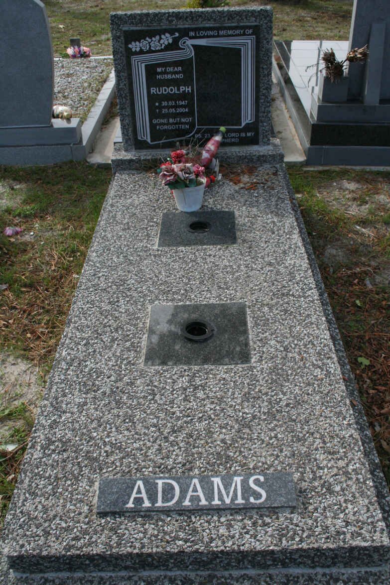 ADAMS Rudolph 1947-2004