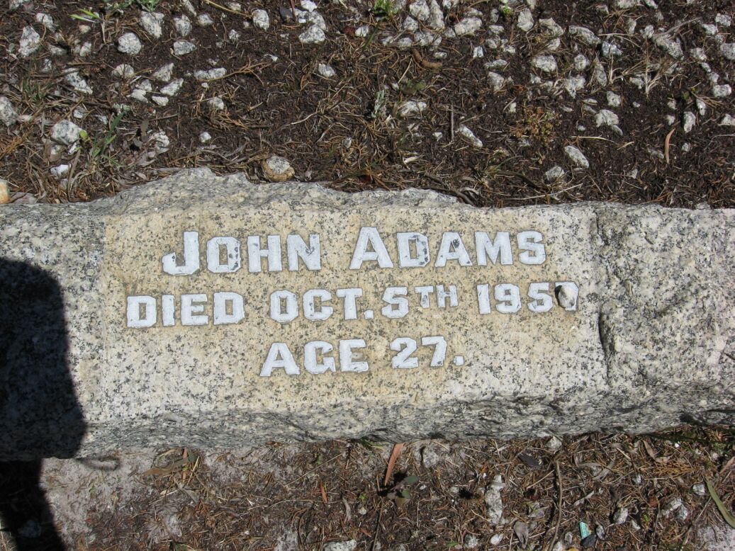ADAMS John -195?
