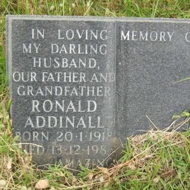 ADDINALL Ronald 1918-1986