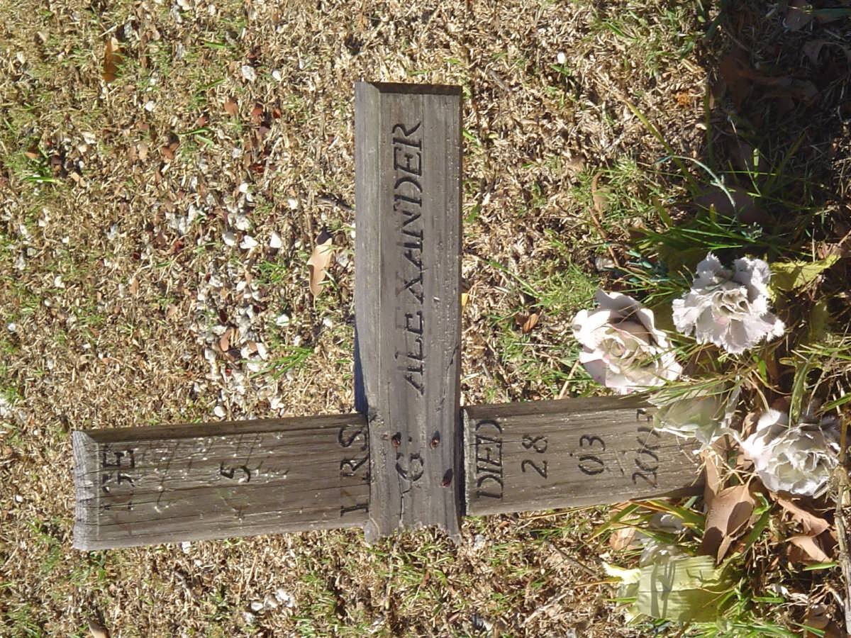 ALEXANDER ? G. -2003