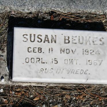 BEUKES Susan 1924-1967