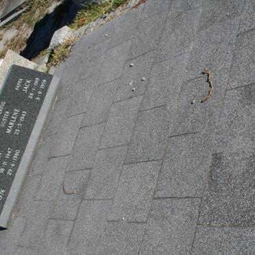 BERG  Jack, van den 1919-1959 &amp; Daisy 1919-1976 :: VAN DEN BERG Ben 1947-1980 ::  VAN DEN BERG Marlene 1943-