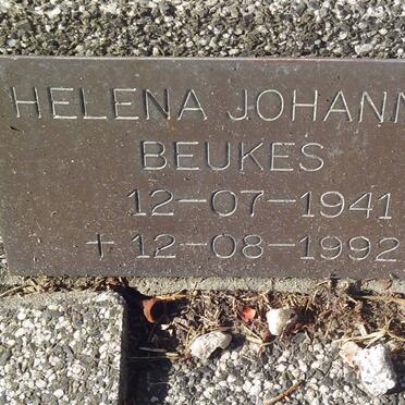 BEUKES Helena Johanna 1941-1992