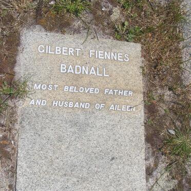 BADNALL Gilbert Fiennes