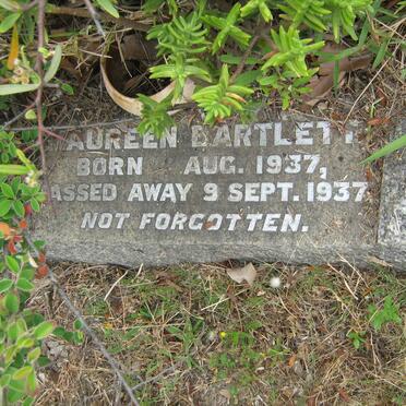 BARTLETT Maureen 1937-1937