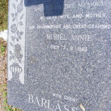 BARLASS Muriel Annie -1969