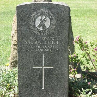 BALFORT S.C. -1921