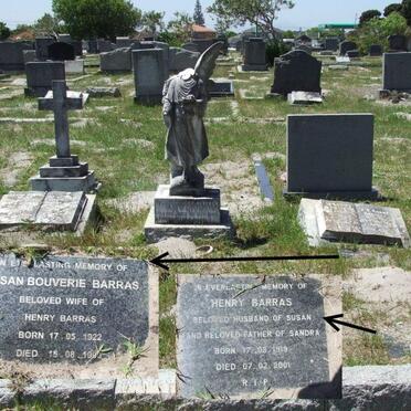 BARRAS Henry 1919-2001 &amp; Susan Bouverie 1922-199?