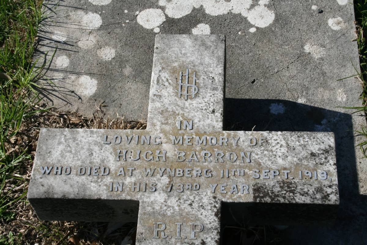 BARRON Hugh -1919