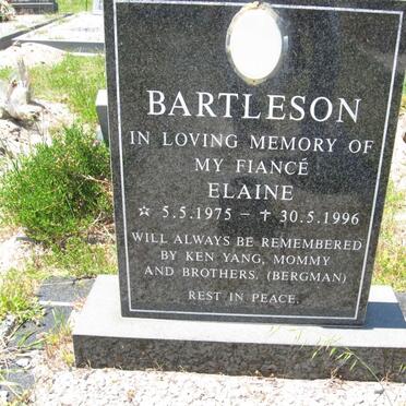 BARTLESON Elaine 1975-1996