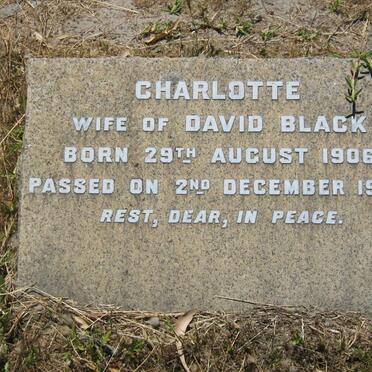 BLACK Charlotte -1956