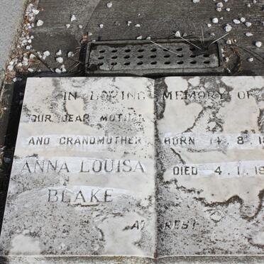 BLAKE Anna Louisa 1887-1973
