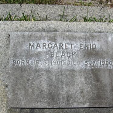 BLACK Margaret Enid 1901-1960
