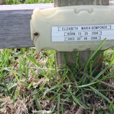 BOMPONDE Elizabeth Maria 2006-2006