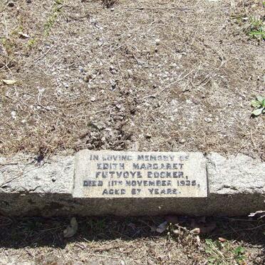BOOKER Edith Margaret Futvoye -1935