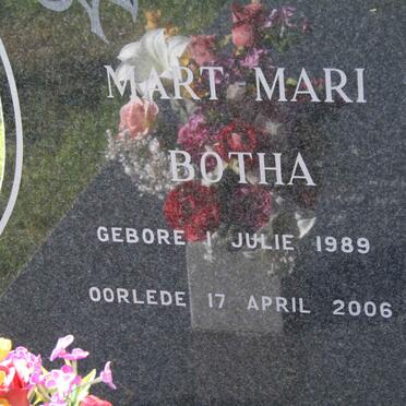 BOTHA Mart-Marie 1989-2006