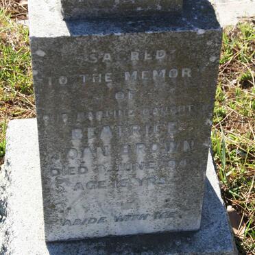 BROWN Beatrice Joan -194?