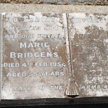 BRIDGENS Frederick John &amp; Marie -1934