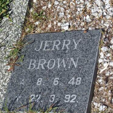 BROWN Jerry 1948-1992