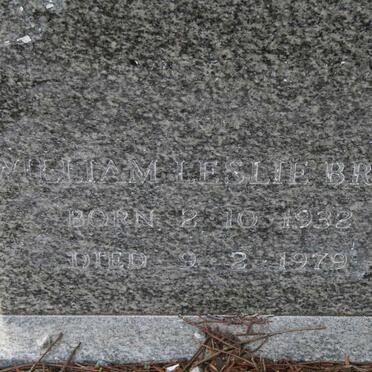 BRITZ William Leslie 1932-1979