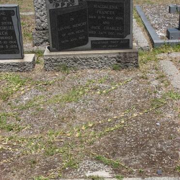 BRAND Jack Charles -1962 &amp; Magdalena Frances -1959