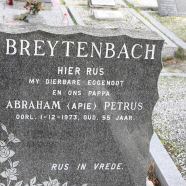 BREYTENBACH Abraham Petrus -1973